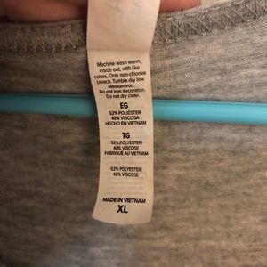 Screen print racer back tank